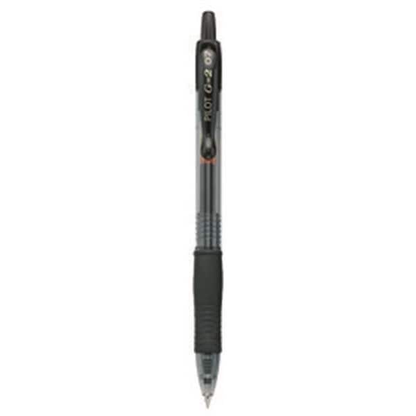Pilot Of America 31170 UPC G2 Retractable Gel Ink Rolling Ball Pen .7mm Black 31170 - main